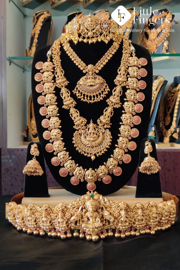 Bridal Jewellery For Rent Online - Little Fingers India