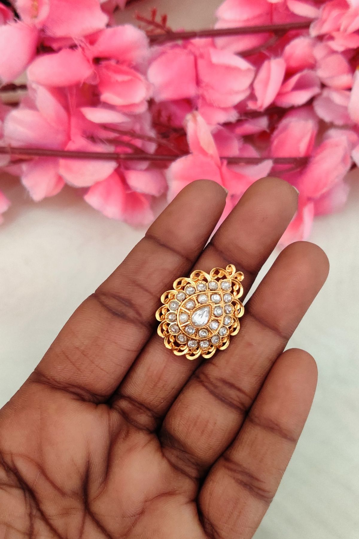 Golden Gold Finger Ring Approx. Weight -3.25 Gram at best price in Thrissur